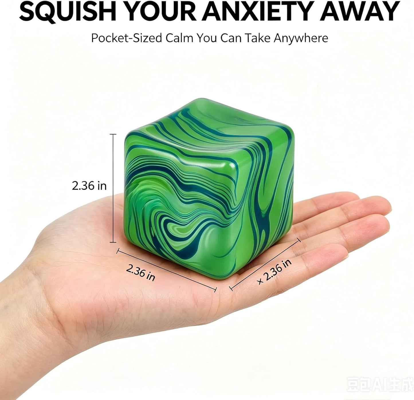 Squishy Swirly Cube