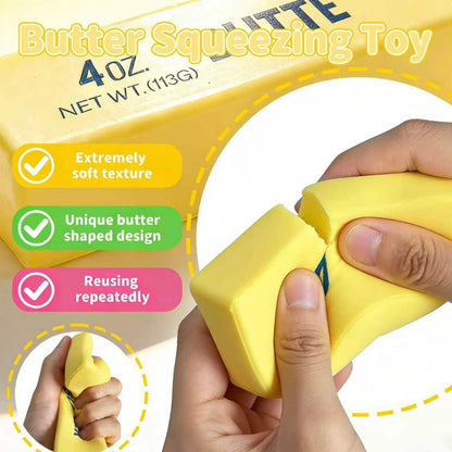 Butter Squishy Toy