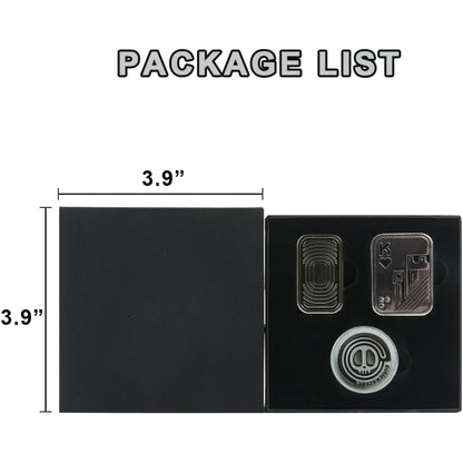Metal Fidget Finger Slider Toy