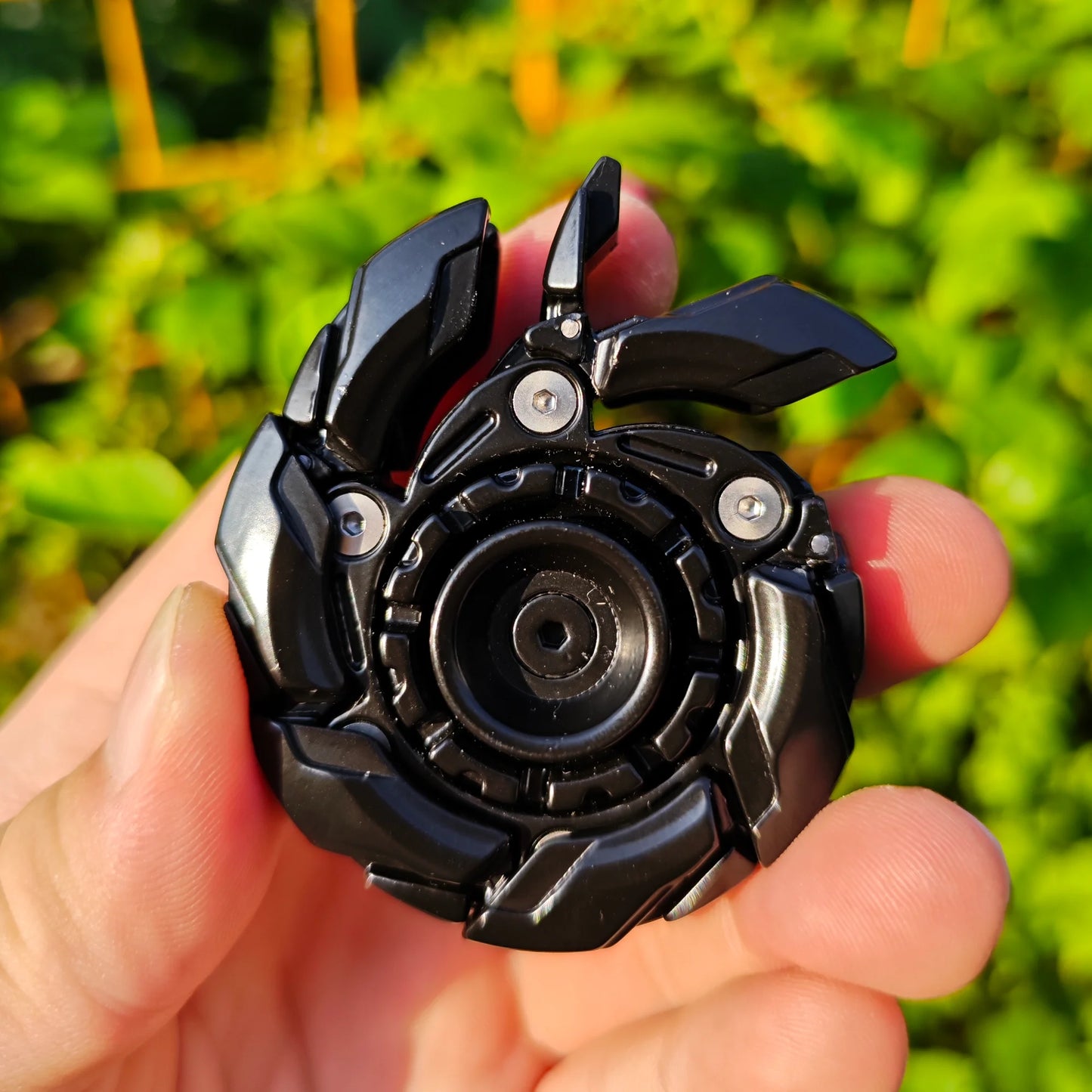 EDC Fidget Spinner With Opening Shell