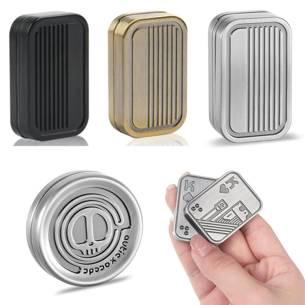 Metal Fidget Finger Slider Toy