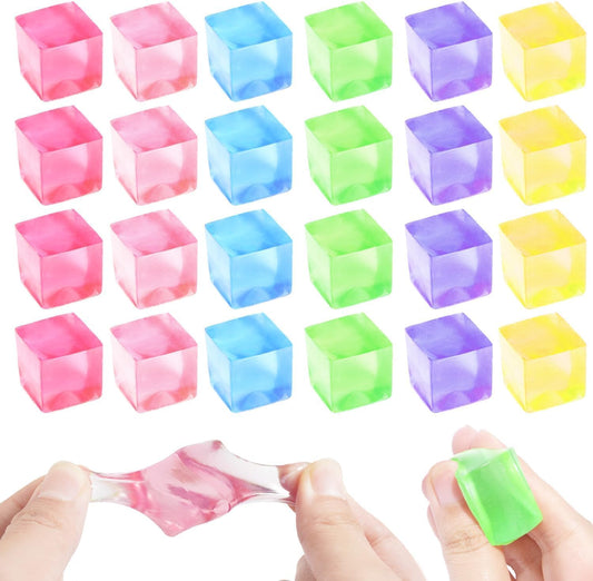 24 Pcs Squishy Cube Set