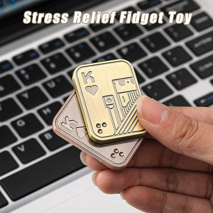 Metal Fidget Finger Slider Toy